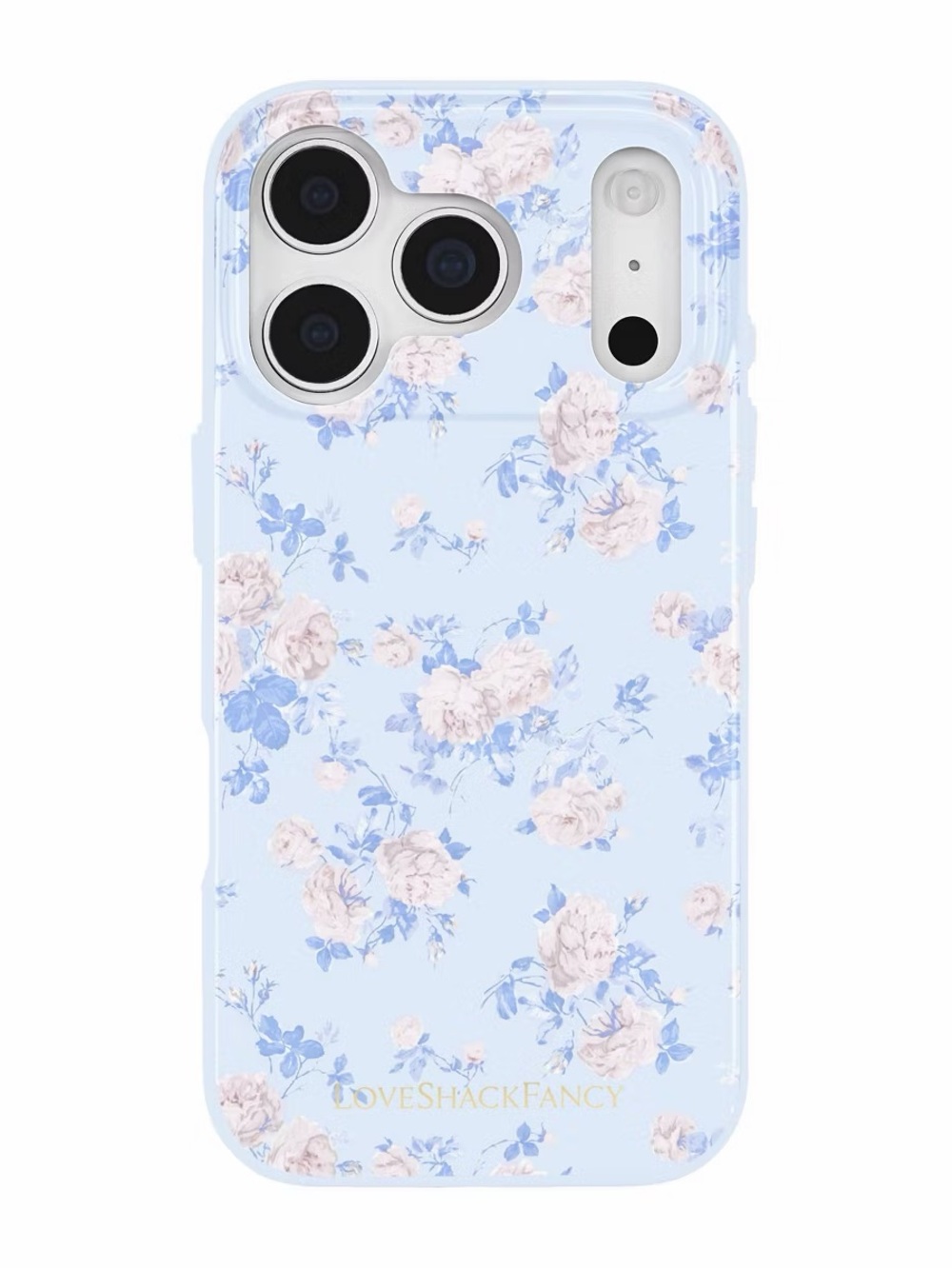 LoveShackFancy casemate Light Blue Floral MagSafe iPhone 17 pro Case
